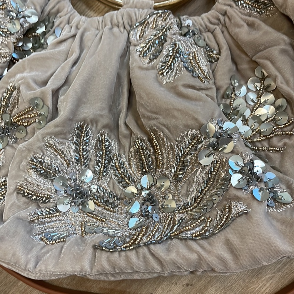 New Anthropologie Embellished Floral Satchel!!🔥🔥🔥 - Picture 11 of 14